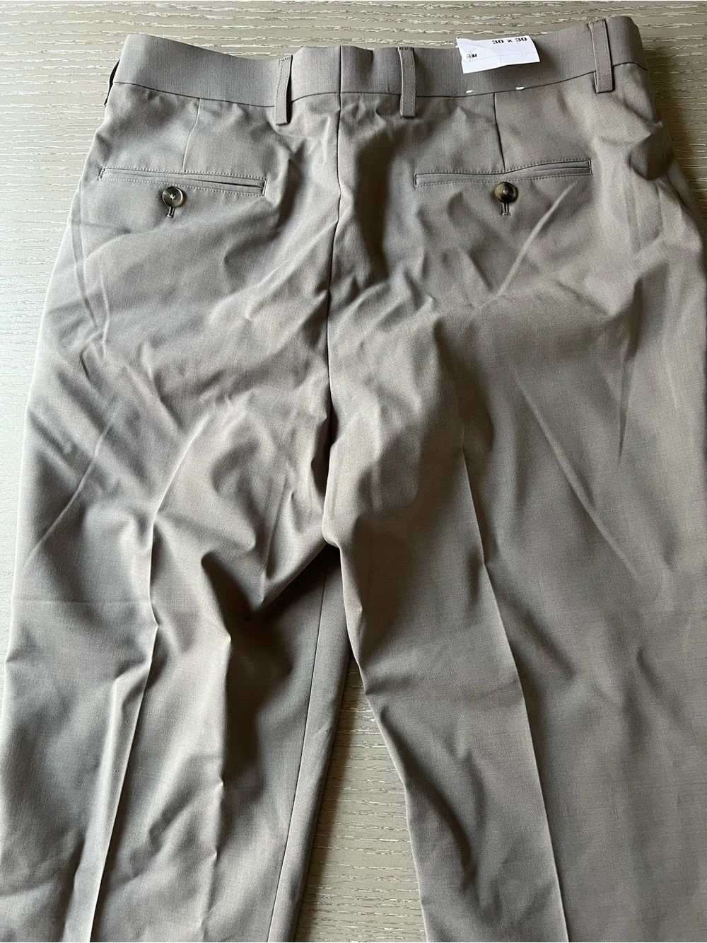 Express Men’s Taupe Suit Jacket & Matching Pants